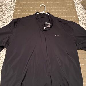 Nike Black golf storm fit rain jacket